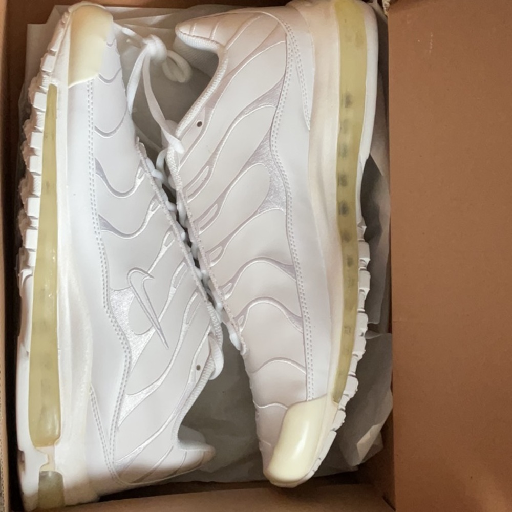 White and Cream Sneakers